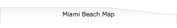 Miami Beach Map